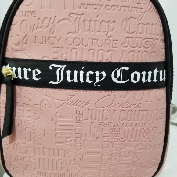 Juicy Couture Backpack Pink Black Brand New with Tags